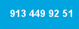 913 449 92 51 913 449 92 51